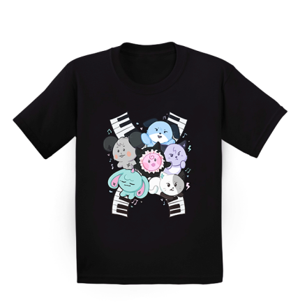 T-SHIRT XDH XDINARY MONSTERS CZARNY