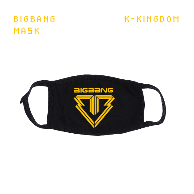 czarna_maska_na_twarz_logo_ bigbang3_żółta
